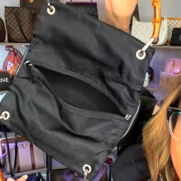 Gucci bamboo lambskin/nylon exterior - Picture 3 of 12